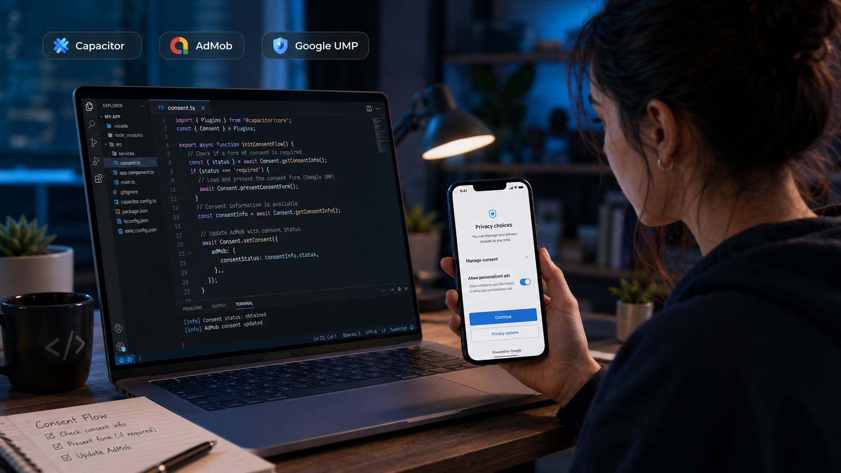Capacitor AdMob Now Supports Google UMP
